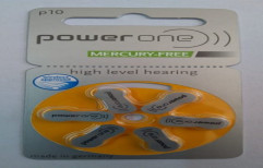 Powerone P10 Hearing Aid Battery by Mercury Traders