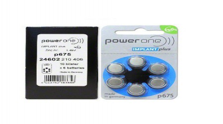 Powerone Implant Plus Hearing Aid Battery by Hearing Instruments India Private Limited