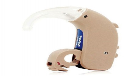 Siemens BTE Touching Hearing Aids by Saimo Import & Export