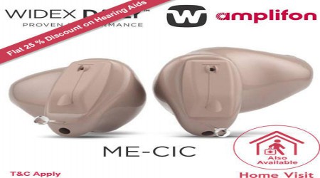 Widex Menu CIC Hearing Aids by Amplifon India Private Limited