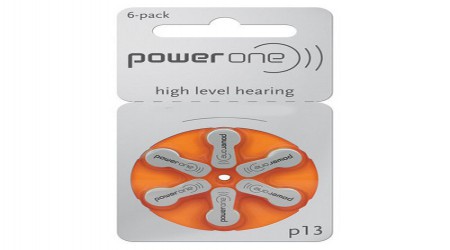 Power One P13 Hearing Aid Battery by Waves Hearing Aid Center
