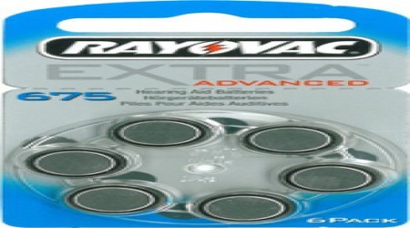 Rayovac Hearing Aid Battery Size 675 by Shri Ganpati Sales