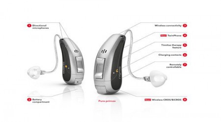 Signia Pure 3px Hearing Aid 24 Channels by Shri Ganpati Sales