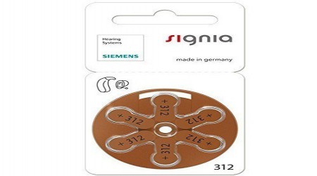Signia Plus 312 Hearing Aid Battery by Hearing Instruments India Private Limited